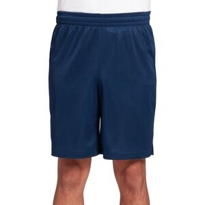 DSG Men's Pocketless Mesh Shorts, XXXL, Blue